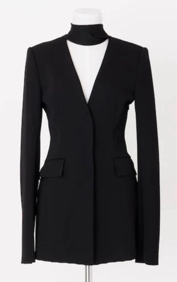 新品FETICO 24aw KNITTED TAILORED JACKET