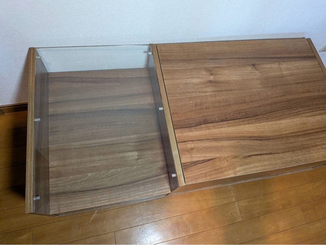 ■送料込■LOWYA ドレッサー ローテーブル コスメ台 センターテーブル鏡化粧