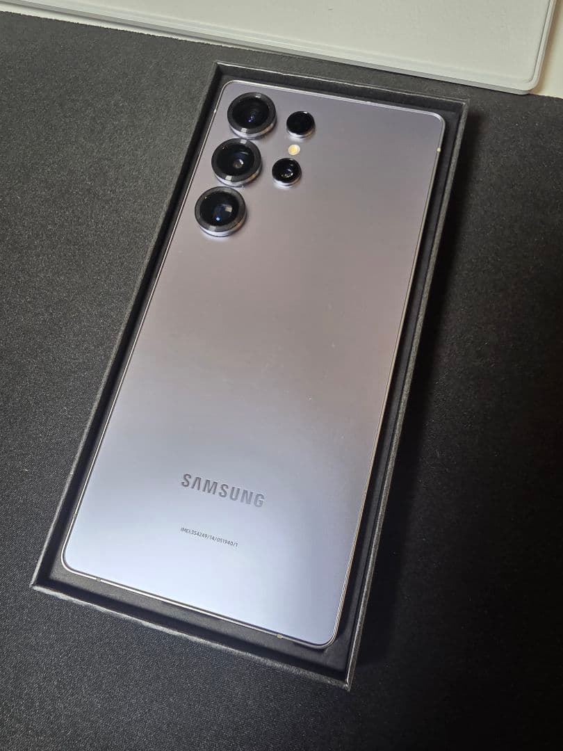 Samsung Galaxy S25Ultra シルバーブルー本体