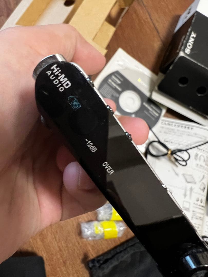 【動作品】SONY WALKMAN MZ-RH1 ポータブルMDプ