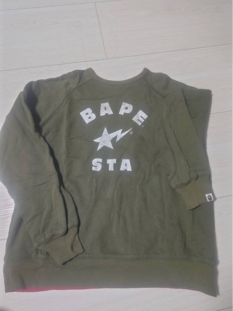 A BATHING APE リバーシブルトレーナー 2XL