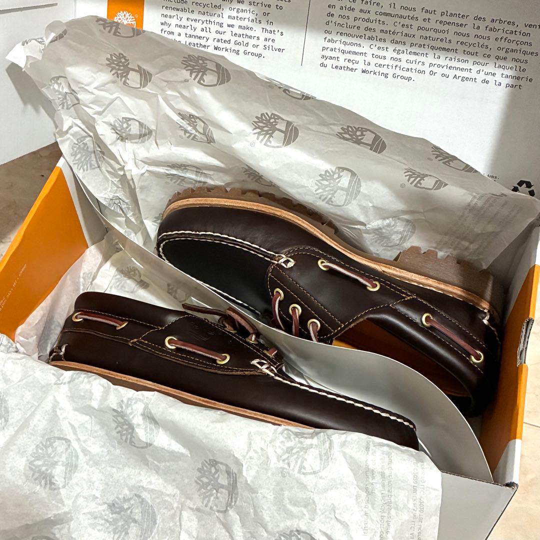 ティンバーランド スリーアイ3eye クラシックラグ ブラウン US7 25cm