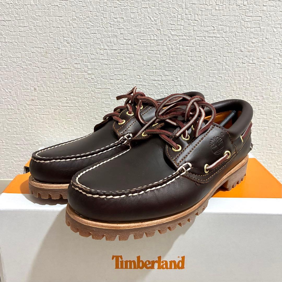 ティンバーランド スリーアイ3eye クラシックラグ ブラウン US7 25cm