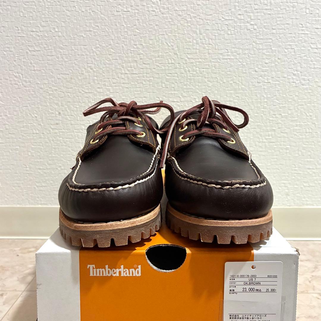 ティンバーランド スリーアイ3eye クラシックラグ ブラウン US7 25cm
