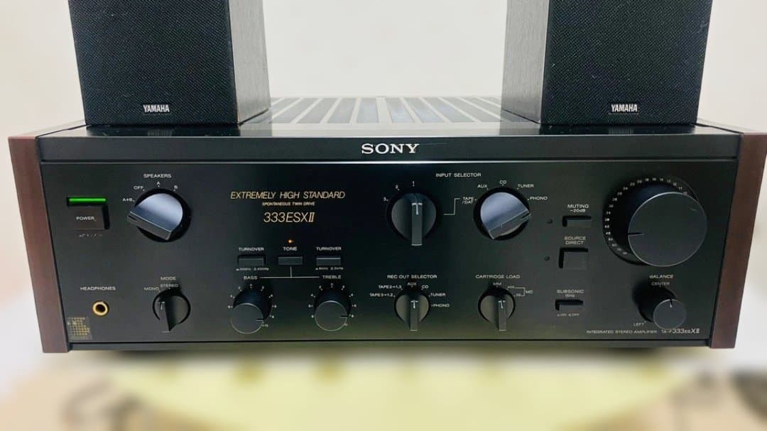 SONY TA-F333ESXII 　プリメインアンプ　美品の動作です