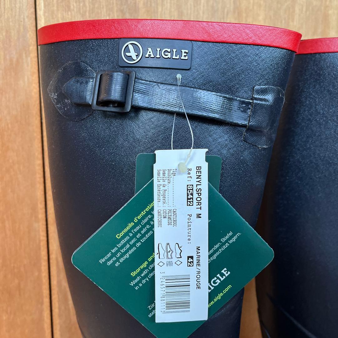 ✴︎新品未使用品✴︎ AIGLE エーグル BENYLSPORT レインブーツ