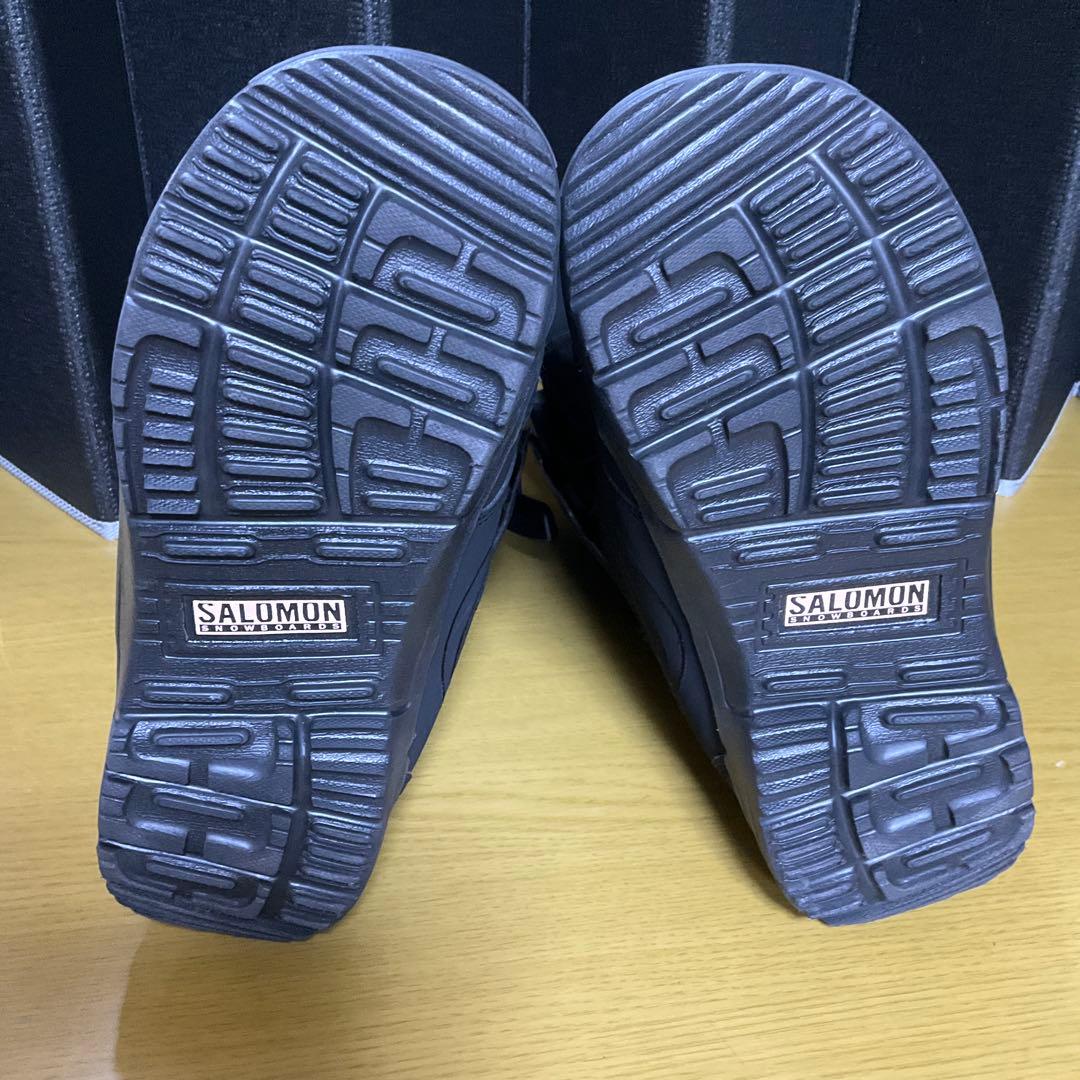 週末値下げ　SALOMON スノーボードブーツ ブラック　レディース　24cm