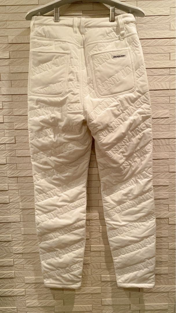 JACK BUNNY ゴルフウェア 白 ゴルフパンツ レディース　新品未使用