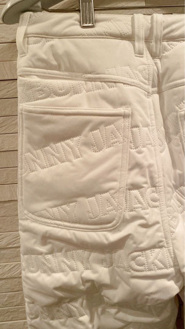 JACK BUNNY ゴルフウェア 白 ゴルフパンツ レディース　新品未使用