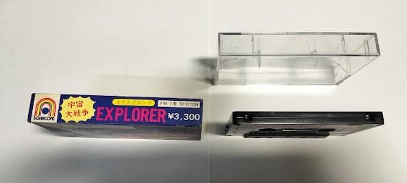 EXPLORER FM-7 カセットテープ