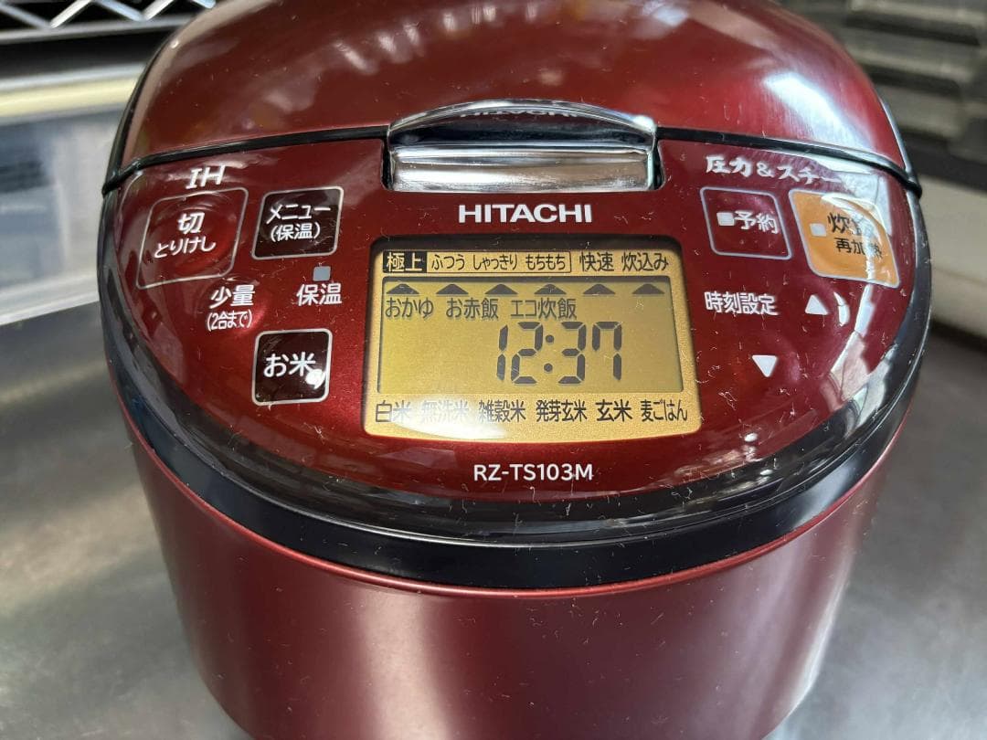 HITACHI 日立 炊飯容量 RZ-TS103M1.0L 5.5合炊きUsed