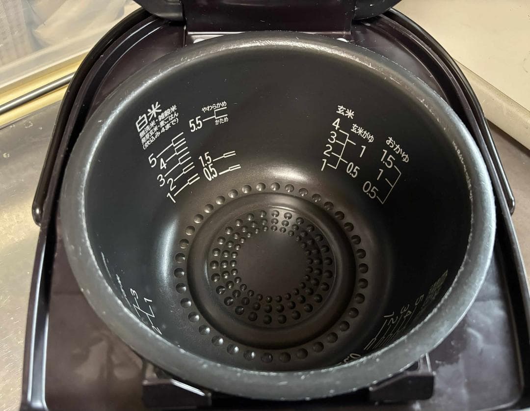 HITACHI 日立 炊飯容量 RZ-TS103M1.0L 5.5合炊きUsed