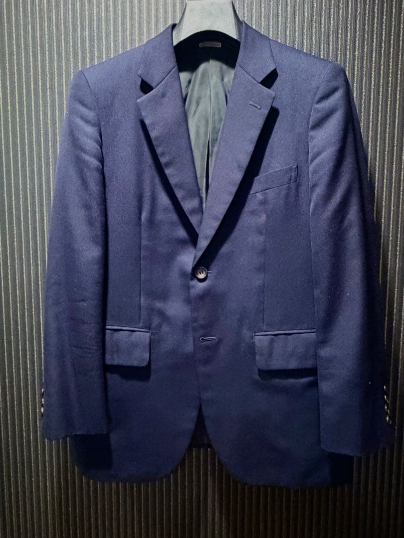 COMME des GARCONS HOMME DEUX ネイビースーツ