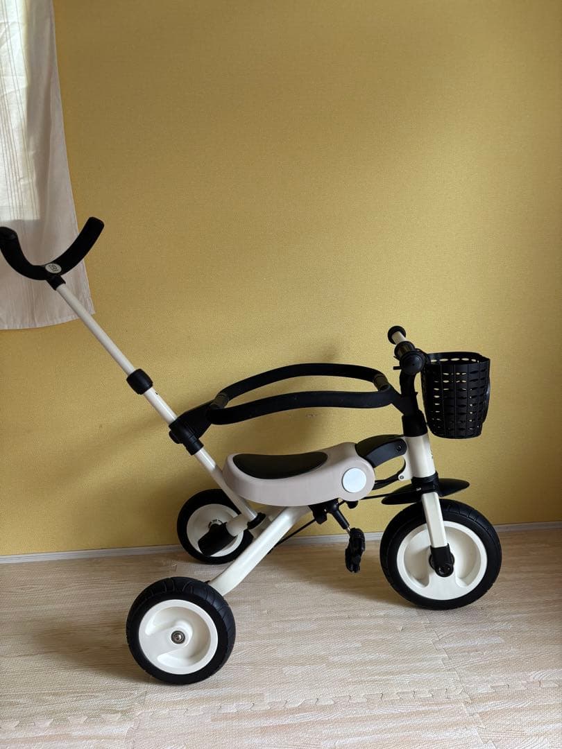 三輪車 折りたたみ 手押し 三輪車 2歳 3歳 折りたたみ キッズ ベネベネ