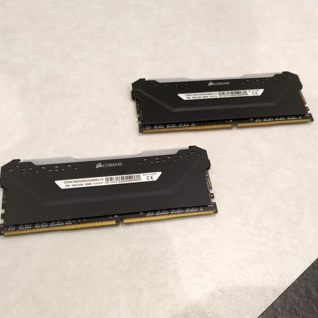 メモリー CORSAIR VENGEANCE 16GB (2x8GB) DDR4