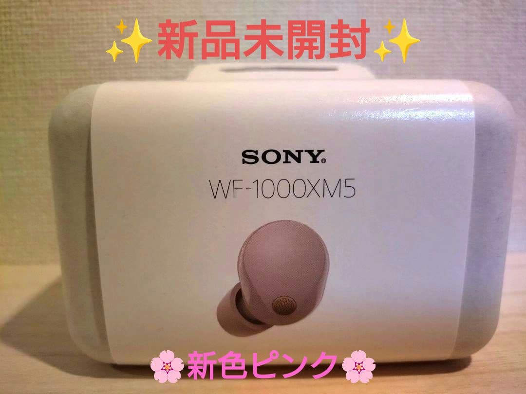 【新色】SONY WF-1000XM5 P スモーキーピンク