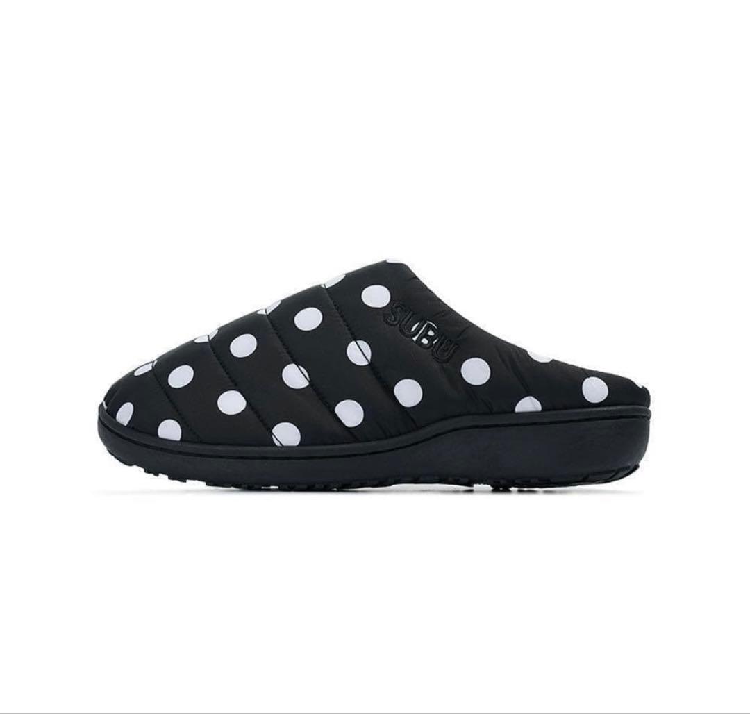 【新品未開封】SUBU ドット水玉 0サイズ22〜23.5㎝ サンダルスリッポン