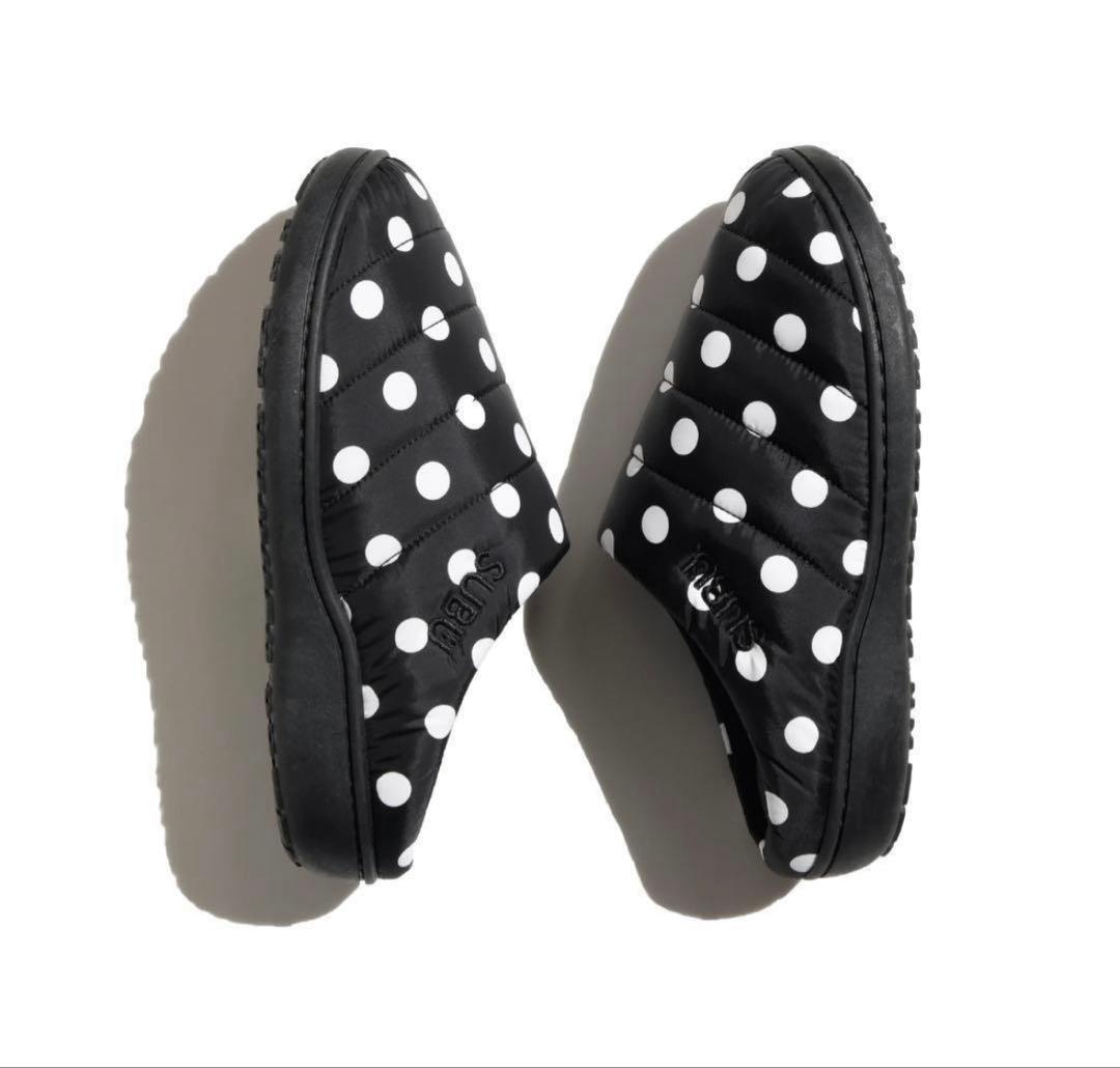 【新品未開封】SUBU ドット水玉 0サイズ22〜23.5㎝ サンダルスリッポン