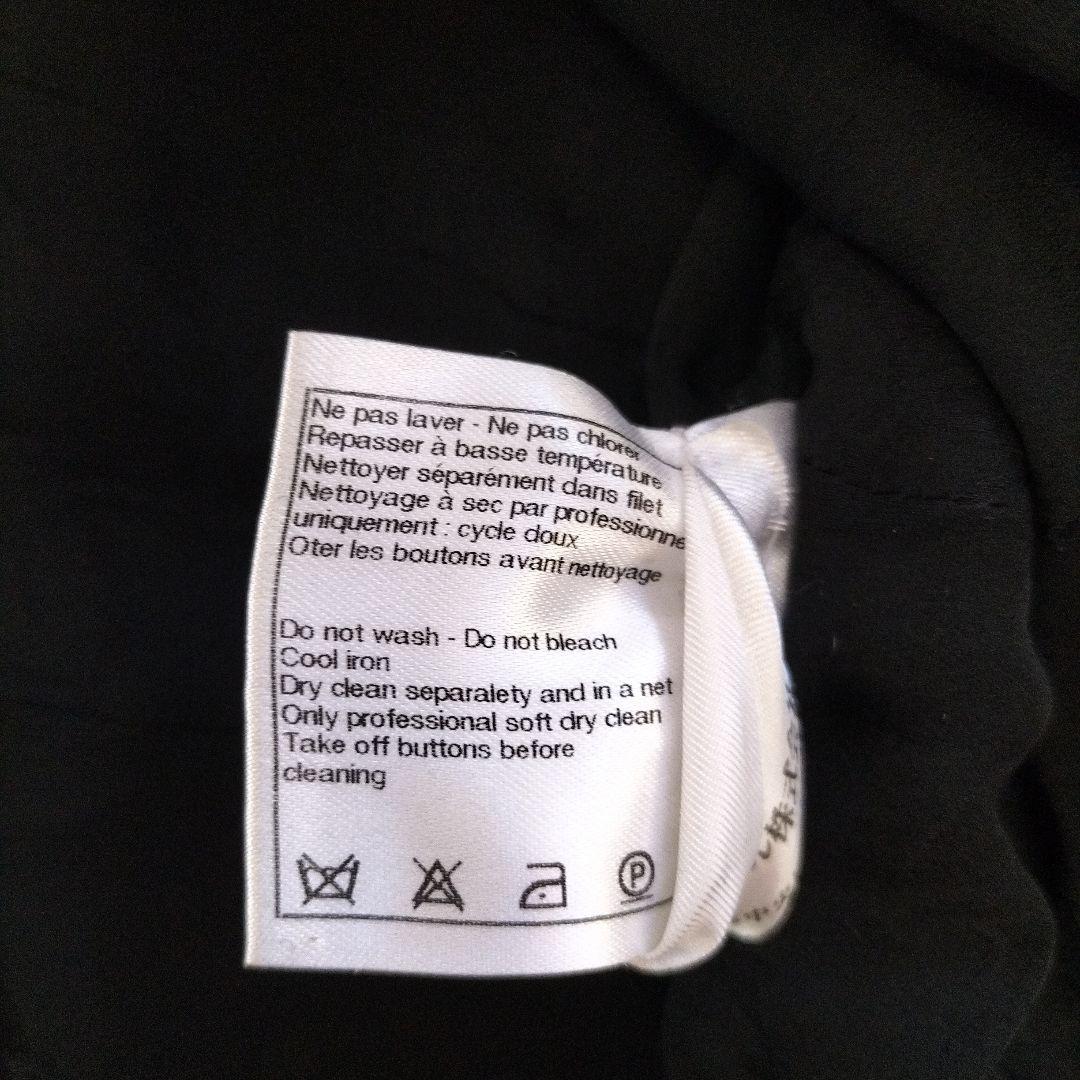 CHANEL 38(M)テーラードジャケット CCロゴボタン