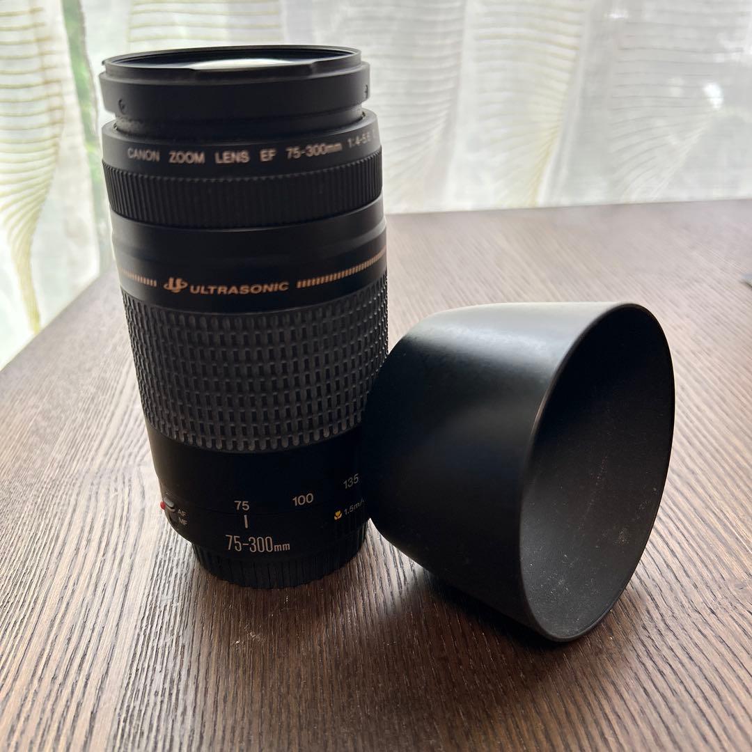 Canon EF 75-300mm f4-5.6レンズ