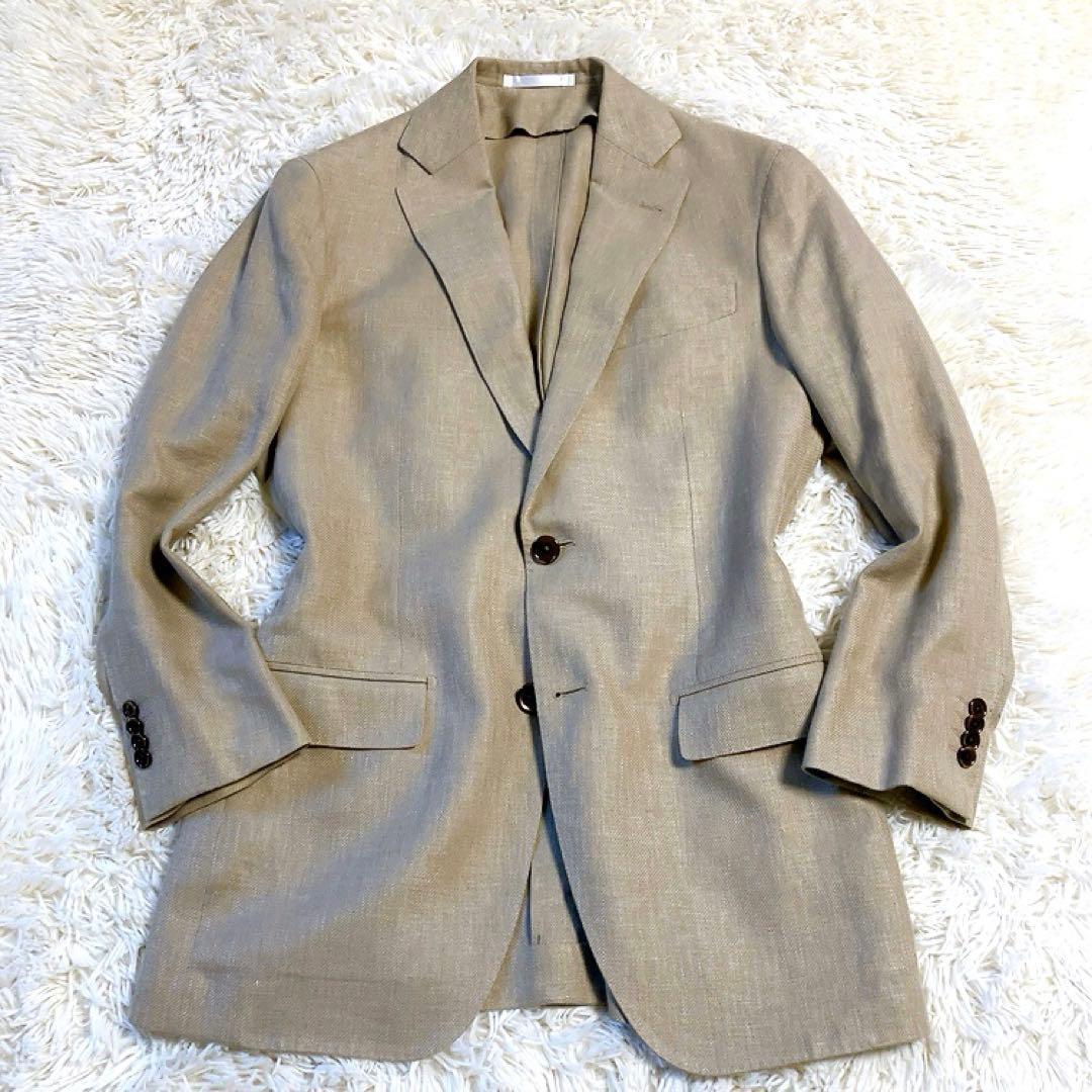 【24SS・ゼニア】TOMORROWLAND PILGRIM　テーラード　絹麻M