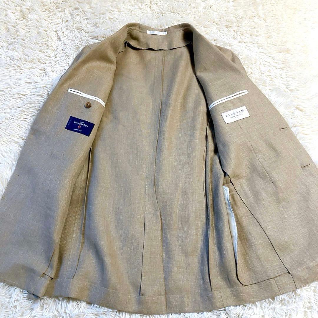 【24SS・ゼニア】TOMORROWLAND PILGRIM　テーラード　絹麻M