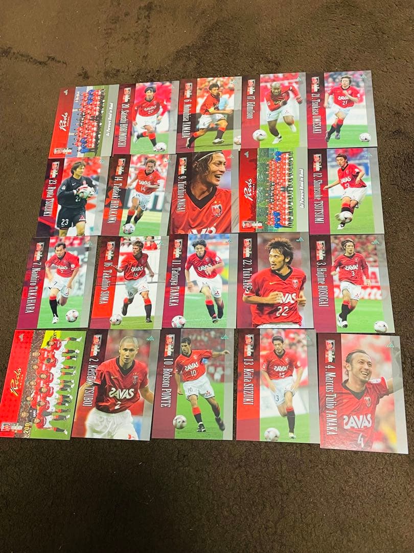 ダイヤ　浦和レッズ　マッチデーカード　2008年他セット