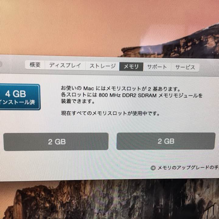 Apple iMac 24インチ early2008  ‼️