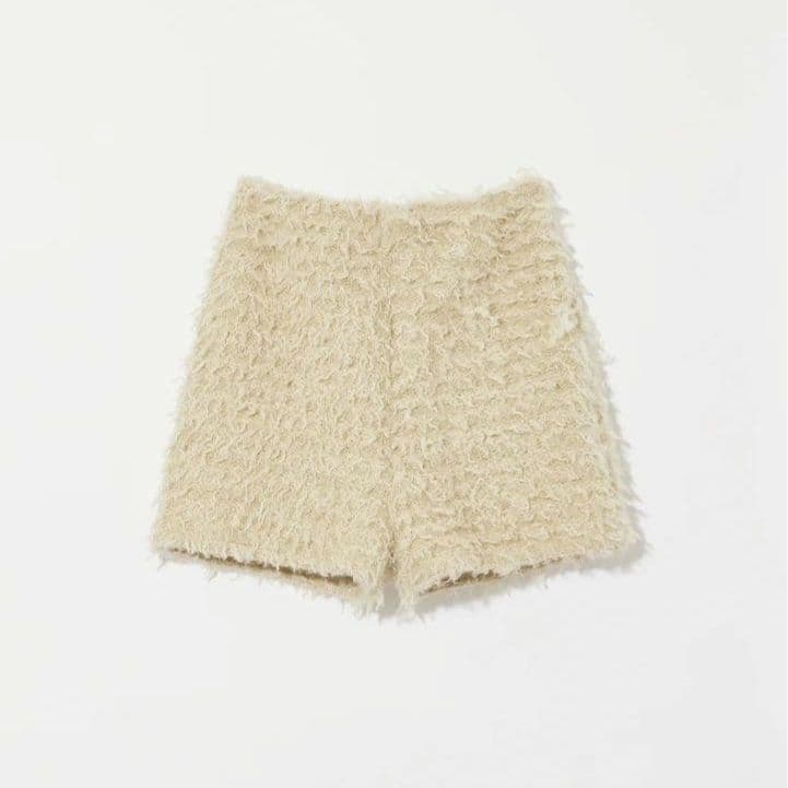 新品 Eaphi FLUFFY SHORT PANTS 2