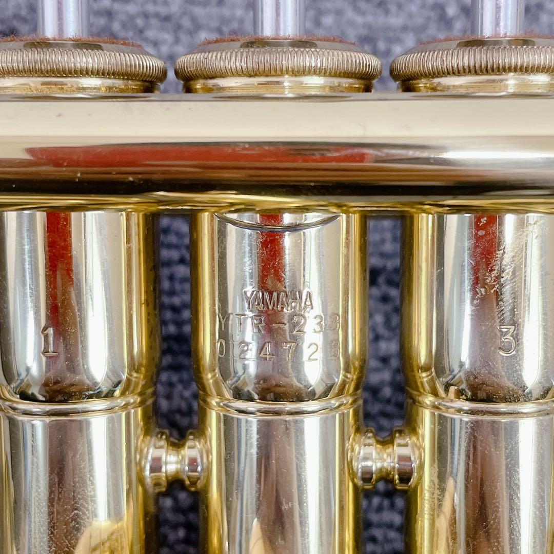 YAMAHA トランペット ytr233 吹奏楽 金管楽器