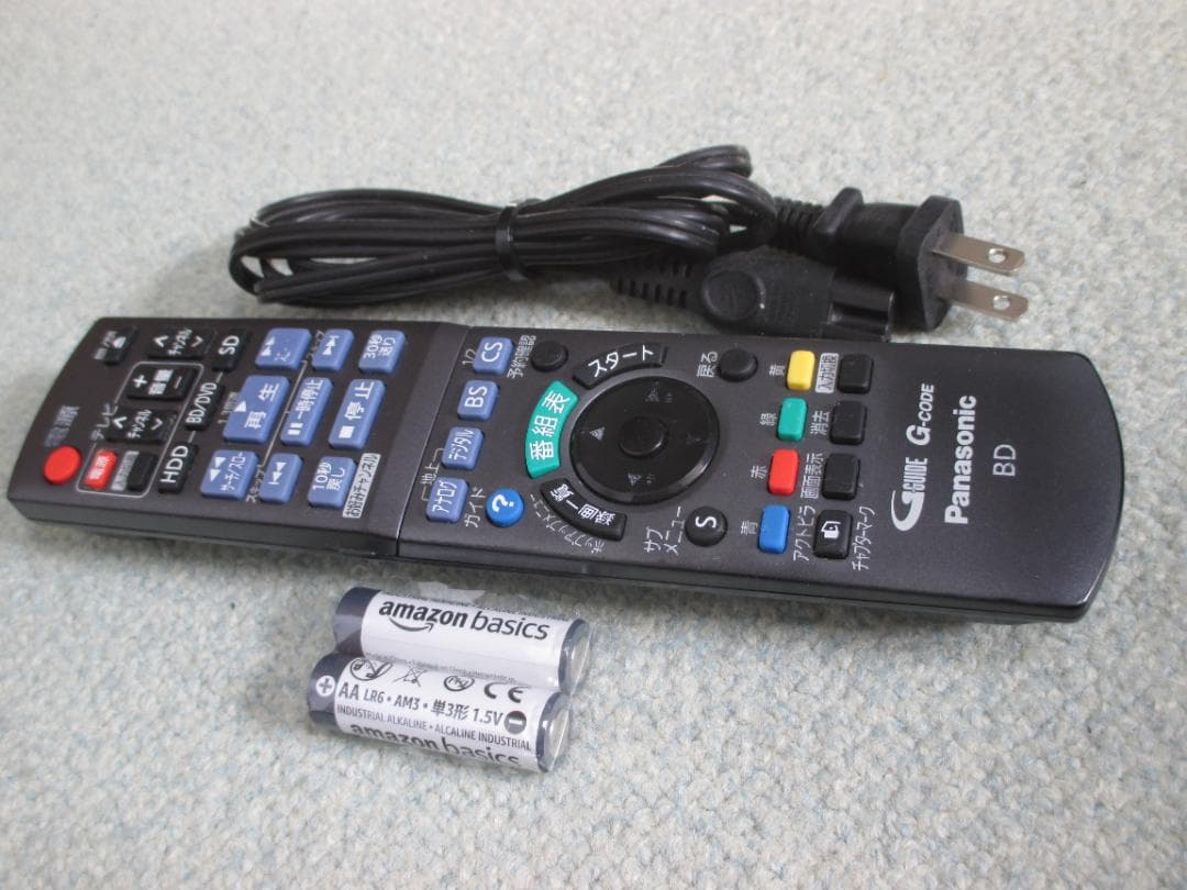 超美品☆パナソニック ブルーレイレコーダー DMR-BR570