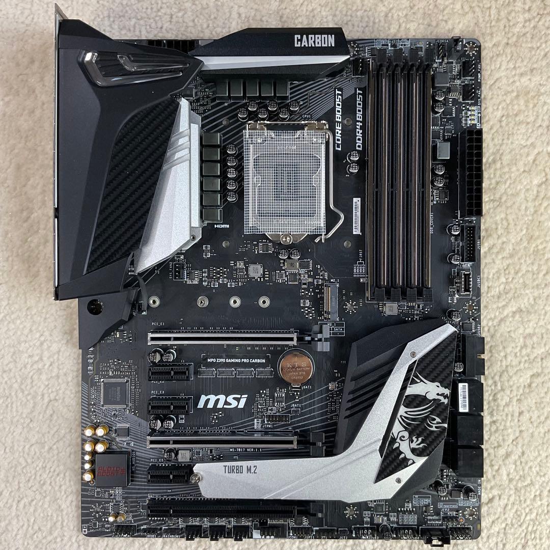 マザーボード msi MPG Z390 GAMING PRO CARBON