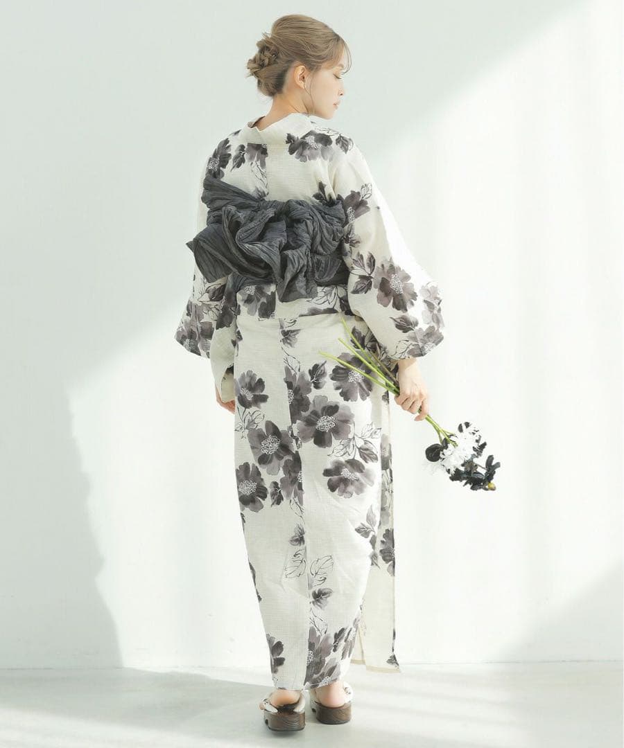 DITA 浴衣5点セット【京の水墨画】