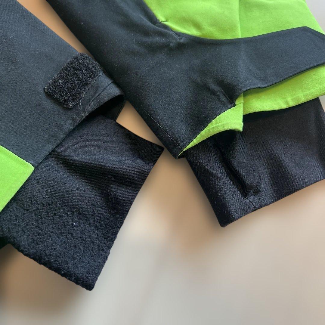 2017-2018 ONYONE スキーウェア 上下セット　ブラック/グリーン