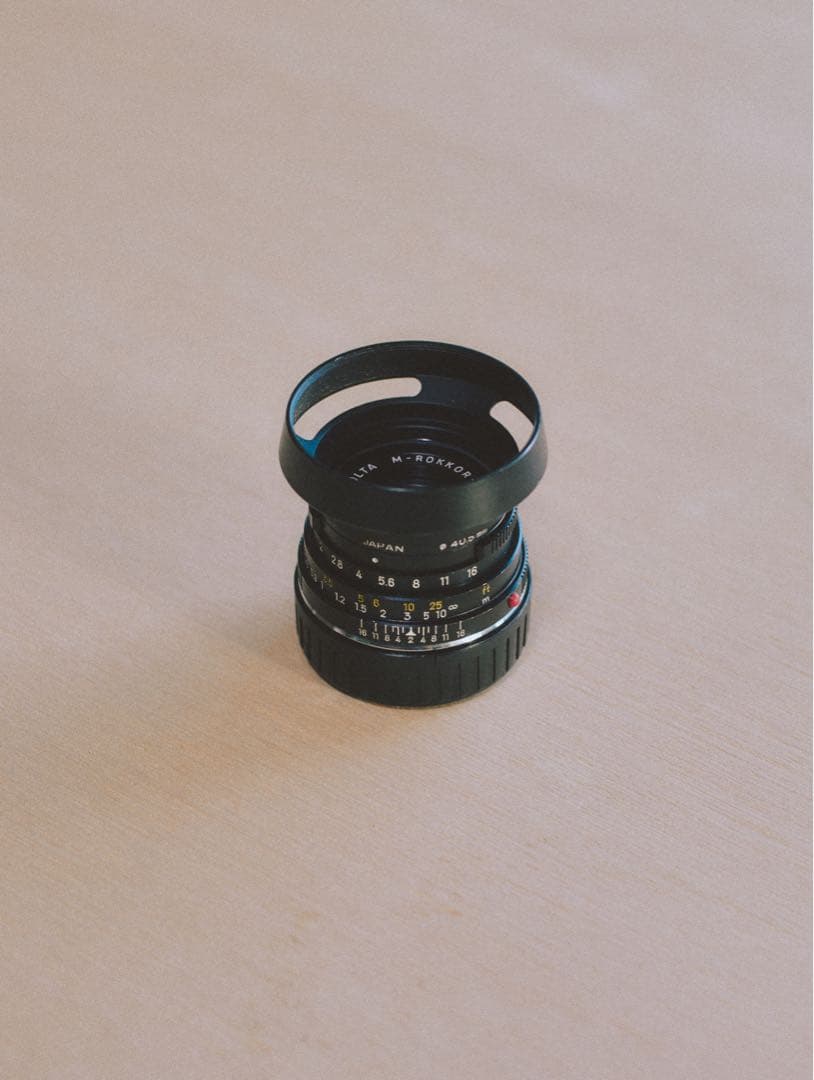 レンズ(単焦点) Minolta M-ROKKOR QF 40mm F2