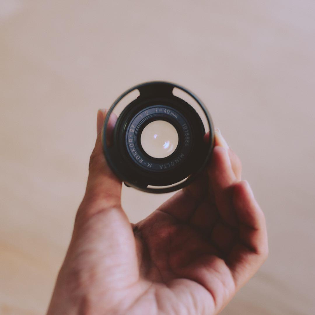 レンズ(単焦点) Minolta M-ROKKOR QF 40mm F2