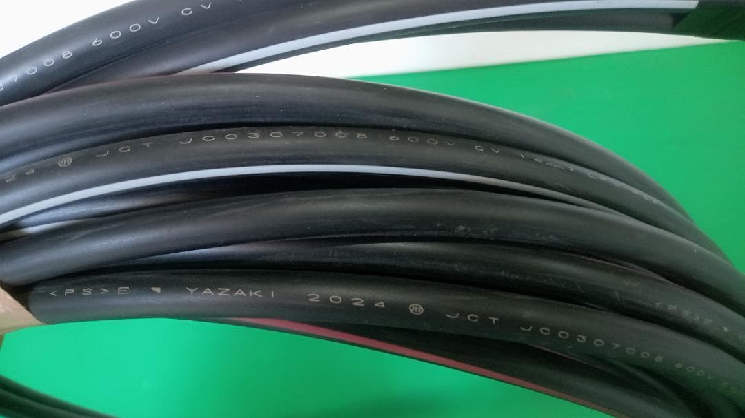 CVTケーブル　3×14　矢崎　No.424