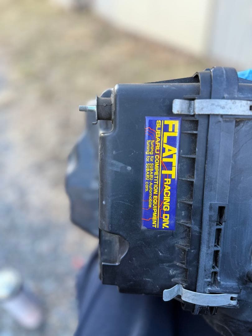 値下げ　FLATT RAICING エアクリボックス　レガシィBL5D型