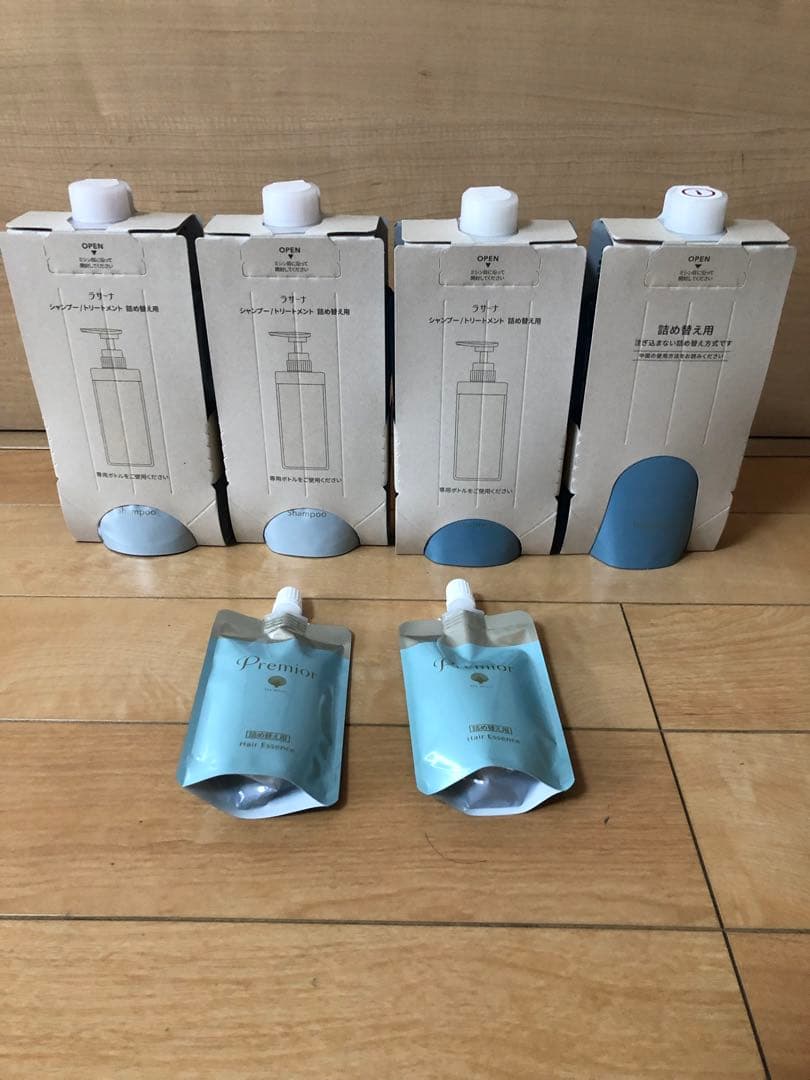 ラサーナ プレミオール シャンプー　トリートメント　ヘア エッセンス　6個セット