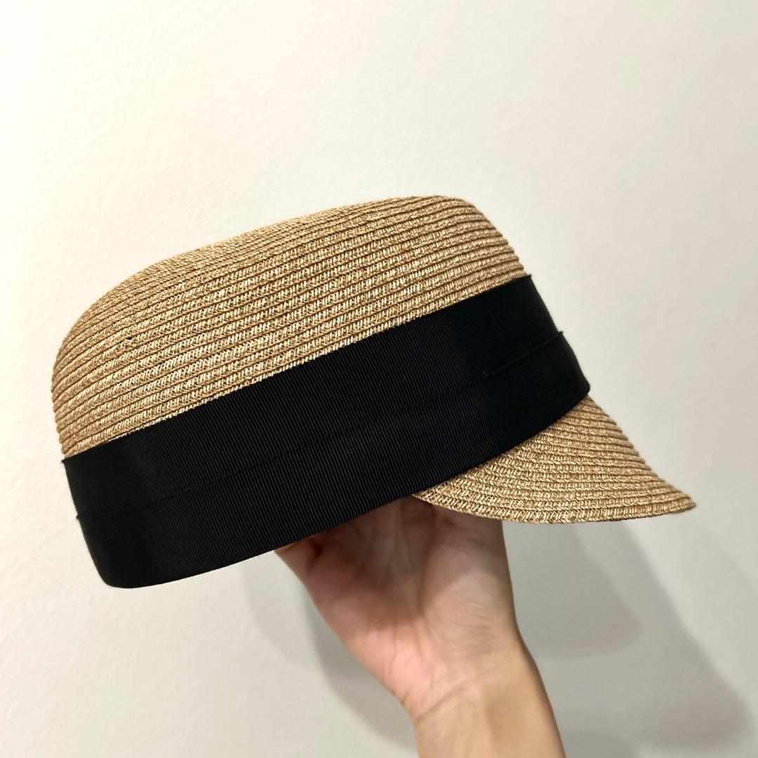 CA4LA リボン付キャスケット　美品