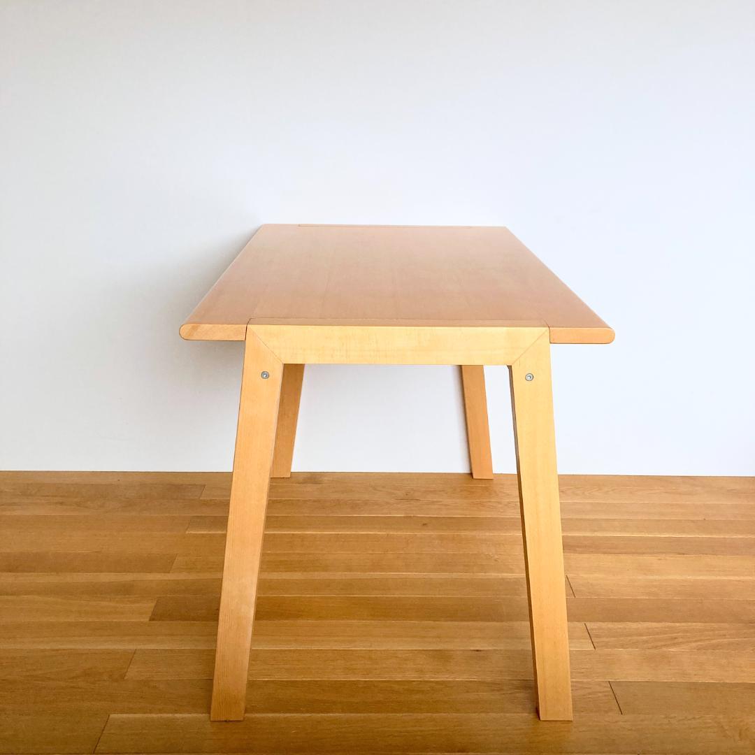 廃盤品　無印良品　ブナ材　デスク　学習机　2010年製　幅100x奥行き65cm