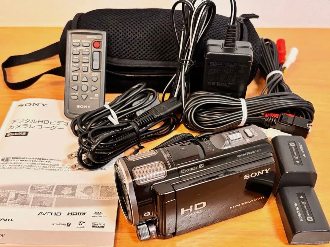 【作動品】ソニー ビデオカメラ HDR-CX560V ハンディカム