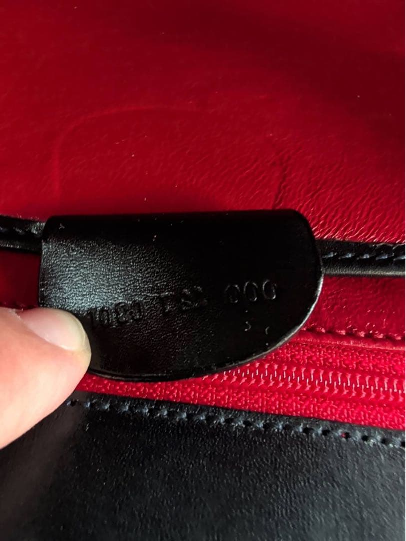 GUCCI グッチ ハンドバッグ レザー ブラック ゴールド金具 イタリア製