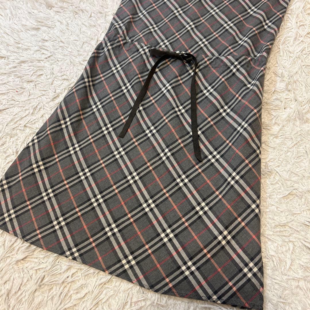 バーバリーブルーレーベル ノバチェック ワンピース 38 三陽商会　y2k