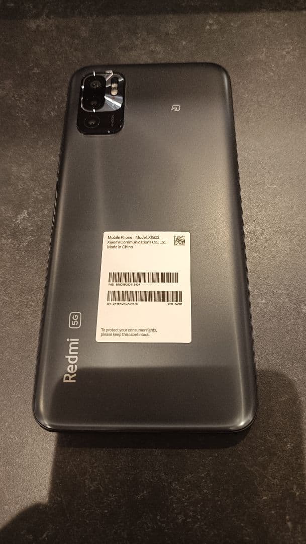 SIMフリー Redmi Note10 JE 本体 ケース付き