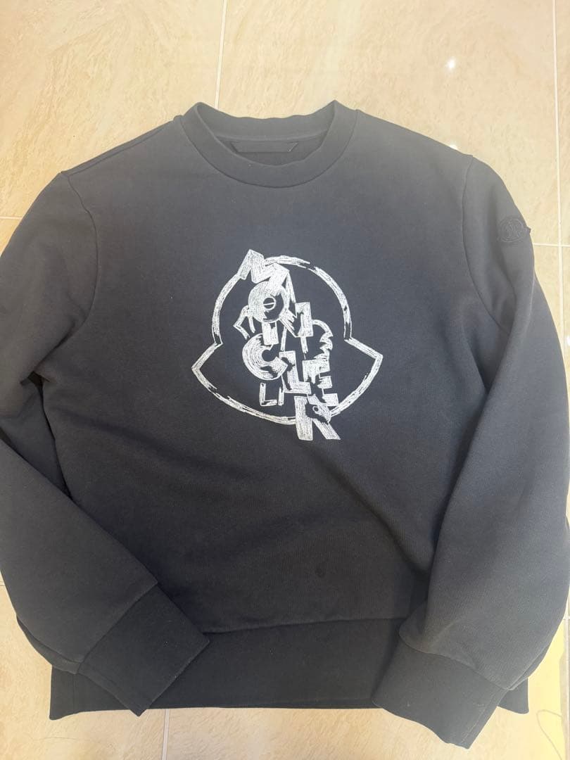 MONCLER ブラック スウェット Mサイズ