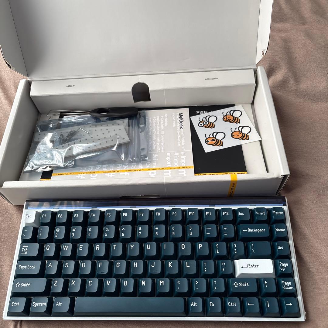 キーボード melgeek made84 pro water