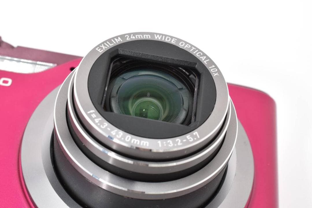 美品 カシオ　CASIO EXILIM EX-H10 ピンク ＃A325