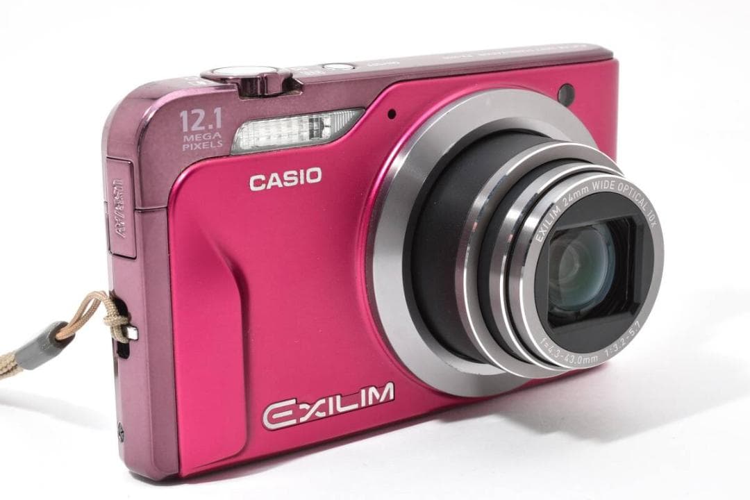 美品 カシオ　CASIO EXILIM EX-H10 ピンク ＃A325