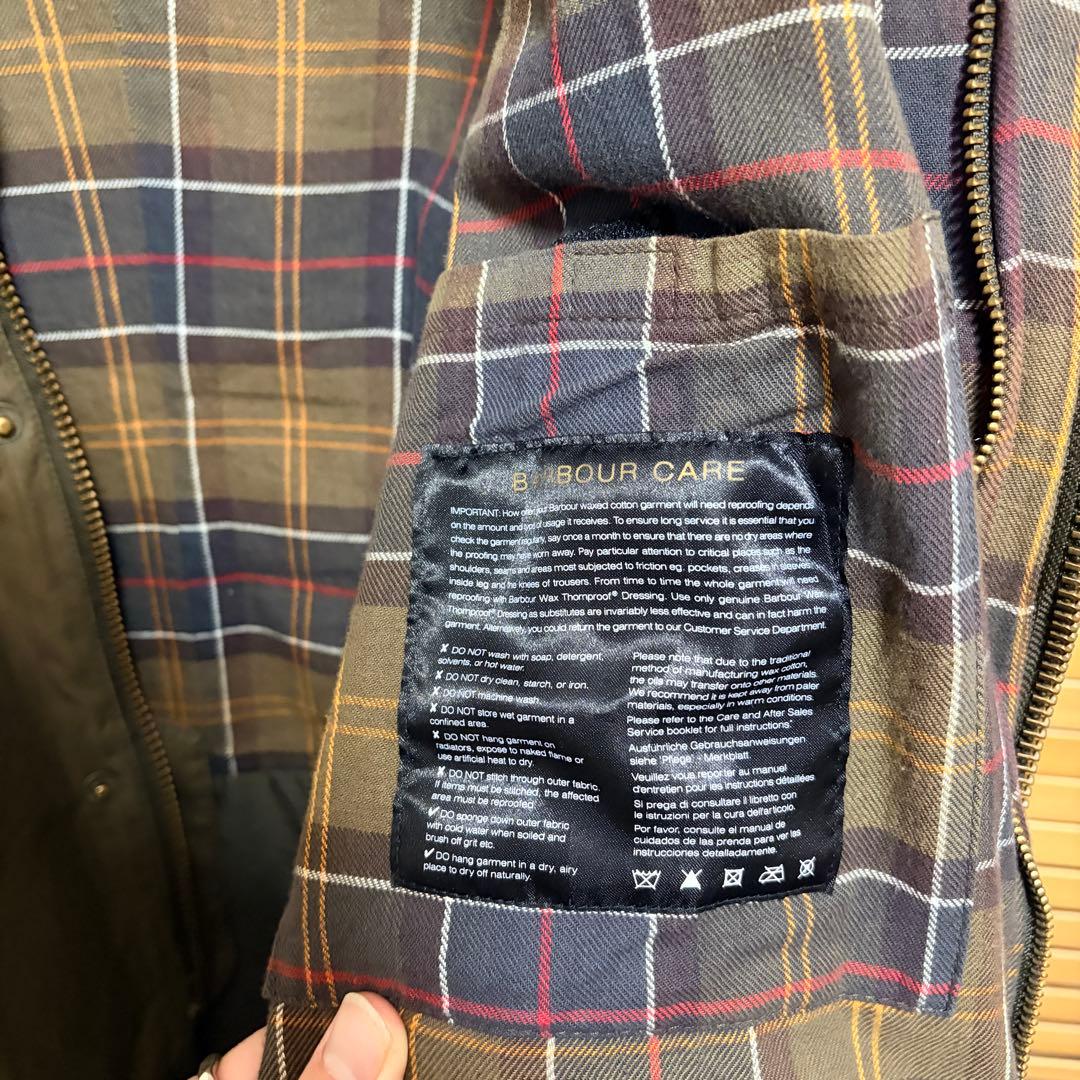 Barbour ASHBY オイルドジャケット ワックス ブラウン　メンズ XL